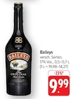 versch. Sorten im Angebot bei E center in Bietigheim-Bissingen versch. Sorten Angebote von Baileys bei E center Bietigheim-Bissingen für 9,99 €