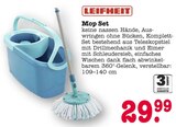 Mop Set im Angebot bei E center in Heidelberg Mop Set Angebote von Leifheit bei E center Heidelberg für 29,99 €