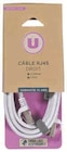 Câble RJ45 droit - U - Super U Câble RJ45 droit - U à 5,03 € dans le catalogue Super U