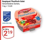 Thunfisch-Salat Angebote von Saupiquet bei GLOBUS Rostock für 2,19 €