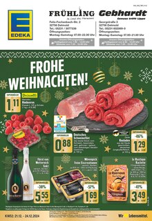 EDEKA Prospekt "Aktuelle Angebote" mit  Seiten (Detmold)