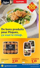 Saucisse Angebote im Prospekt "De bons produits pour Pâques, ça vaut le coup." von Lidl Saucisse Angebote im Prospekt "De bons produits pour Pâques, ça vaut le coup." von Lidl auf Seite 14