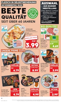 Steak im aktuellen Kaufland Prospekt (Oldenburg) Steak im Kaufland Prospekt "KNĂśLLER" mit 50 Seiten (Oldenburg)
