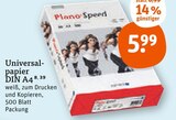 Universalpapier DIN A4 Angebote von Plano bei tegut Böblingen für 5,99 €