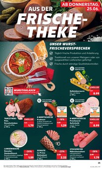 Wurst im Kaufland Prospekt "Hier bin ich richtig" mit 58 Seiten (Hildesheim)