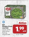 Gemüse Frisch vom Feld im Angebot bei combi in Bremen Gemüse Frisch vom Feld Angebote von Iglo bei combi Bremen für 1,99 €