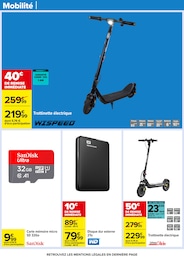 Offre Disque Dur Externe dans le catalogue Carrefour du moment à la page 79