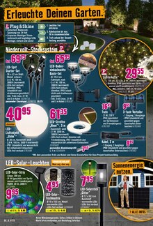 Solar-Led-Lampen im Hornbach Prospekt "Dir ist vieles Latte. Nur nicht Dein Garten." mit 33 Seiten (Berlin)