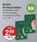 Bio Konjak Nudeln von Slendier im aktuellen V-Markt Prospekt für 2,49 €