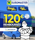 JUSQU’A 120€ REMBOURSÉS pour l’achat de 4 pneus MICHELIN à Euromaster dans Lespinasse