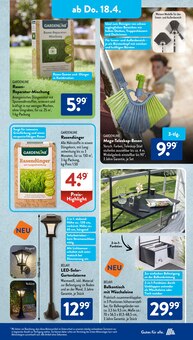 Gartenbeleuchtung Angebot im aktuellen ALDI SÜD Prospekt auf Seite 23