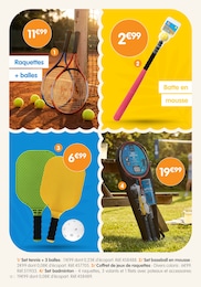 Offre Raquette Badminton dans le catalogue B&M du moment à la page 12