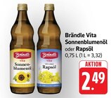 Aktuelles Vita Sonnenblumenöl Angebot bei EDEKA in Mannheim ab 2,49 €