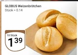 Aktuelles Weizenbrötchen Angebot bei GLOBUS in Salzgitter ab 1,39 €