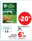 Gazon Rustique - U en promo chez Super U Gazon Rustique - U dans le catalogue Super U