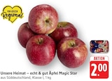 Äpfel Magic Star Angebote von Unsere Heimat – echt & gut bei EDEKA Pirmasens für 2,00 €
