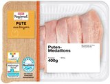 REWE Haßfurt - Frische Puten-Medaillons Angebot im Prospekt Frische Puten-Medaillons bei REWE im Haßfurt Prospekt für 5,55 €