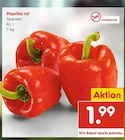 Paprika rot bei Netto Marken-Discount im Lohra Prospekt für 1,99 €