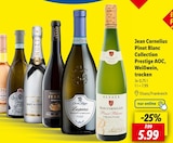 Pinot Blanc Collection Prestige AOC, Weißwein, trocken Angebote von Jean Cornelius bei Lidl Herten für 5,99 €