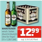 Warsteiner Angebote bei Getränke Oase Kamen für 12,99 €