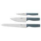 Messer 3er-Set grautürkis im Angebot bei IKEA in Memmingen Messer 3er-Set grautürkis Angebote von TIGERBARB bei IKEA Memmingen für 9,99 €