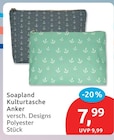 Kulturtasche Anker von Soapland im aktuellen budni Prospekt