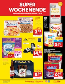 Pizza im Netto Marken-Discount Prospekt "Aktuelle Angebote" mit 63 Seiten (Leipzig)