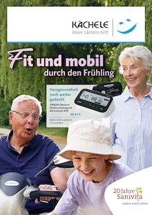 Orthopädie-Technik Kächele GmbH Prospekt Fit und mobil durch den Frühling mit 6 Seiten