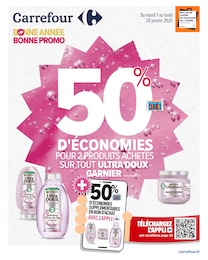 Prospectus Carrefour à Vichy, "BONNE ANNÉE BONNE PROMO", 34 pages, 07/01/2025 - 20/01/2025