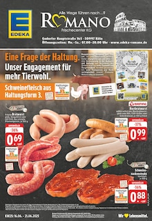 Aktueller EDEKA Prospekt "Aktuelle Angebote" für Köln Aktueller EDEKA Prospekt für Köln mit Seiten
