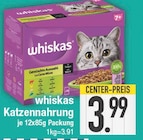 Katzenahrung von whiskas im aktuellen EDEKA Prospekt für 3,99 €