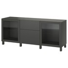 Schublade im IKEA Prospekt Aufbewahrung mit Schubladen dunkelgrau Lappviken/Sindvik/Stubbarp dunkelgrau von BESTÅ im aktuellen IKEA Prospekt für 370,00 €
