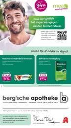 mea - meine apotheke Prospekt für Baltmannsweiler mit 4 Seiten mea - meine apotheke Prospekt für Baltmannsweiler: "Unsere August-Angebote", 4 Seiten, 01.08.2026 - 31.08.2026