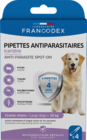 -10 % sur les pipettes antiparasitaires FRANCODEX - FRANCODEX dans le catalogue Delbard