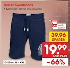 Herren Sweatshorts Angebote bei Netto Marken-Discount Gera für 19,99 €