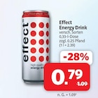 Aktuelle Energydrink Angebote bei Markant Nordwest in Lippstadt Aktuelles Effect Angebot bei Markant Nordwest in Lippstadt ab 0,79 €