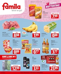 Supermarkt Prospekt von famila Nordost Bergen famila Nordost Prospekt: "besser als gut!", 24 Seiten, 05.05.2025 - 10.05.2025