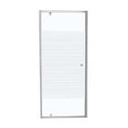 Porte de douche pivotante en verre sérigraphié - l90xH185cm en promo chez Brico Cash Niort à 119,00 €