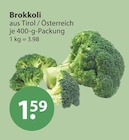Kohl im V-Markt Prospekt Brokkoli im aktuellen V-Markt Prospekt für 1,59 €