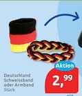 Deutschland Schweißband für 2,99 € bei budni im Angebot Deutschland Schweißband im aktuellen budni Prospekt