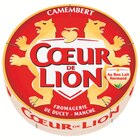 CAMEMBERT - COEUR DE LION en promo chez Intermarché CAMEMBERT - COEUR DE LION dans le catalogue Intermarché