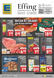 EDEKA Prospekt Aktuelle Angebote mit  Seiten in Gronau (Westfalen) und Umgebung