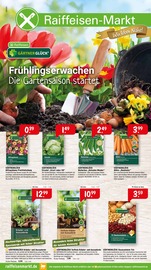 Aktueller Raiffeisenmarkt Prospekt mit Gartenerde, "Frühlingserwachen", Seite 1