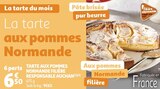 TARTE AUX POMMES NORMANDE FILIÈRE RESPONSABLE à Auchan dans Rosny-sous-Bois