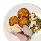 Aktuelles Schweinefilet mit Rahmsauce, Mischgemüse und Röstitalern Angebot bei GLOBUS in Braunschweig ab 10,50 €