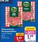 Aktuelle Wurst Angebote bei Netto Marken-Discount in Heilbronn Aktuelles Wurstspezialitäten Angebot bei Netto Marken-Discount in Heilbronn ab 1,39 €