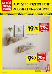Wandregal Angebot im XXXLutz Prospekt, gültig von 15.08.2026 bis 28.08.2026 Wandregal Angebot im aktuellen XXXLutz Prospekt auf Seite 17