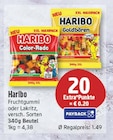 Fruchtgummi oder Lakritz von Haribo im aktuellen EDEKA Prospekt