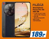 Smartphone Focus Pro 5G 256 GB Angebote von nubia bei expert Haltern am See für 189,00 €