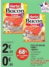 Promo Filet de bacon fumé à 0,65 € dans le catalogue E.Leclerc à Villeparisis